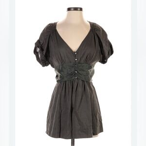 EUC Anthropologie Edme & Esyllte Short Sleeves Cotton Blouse.